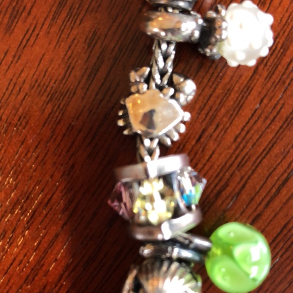 Sterling silver Trollbeads bracelet - Picture 6 of 11